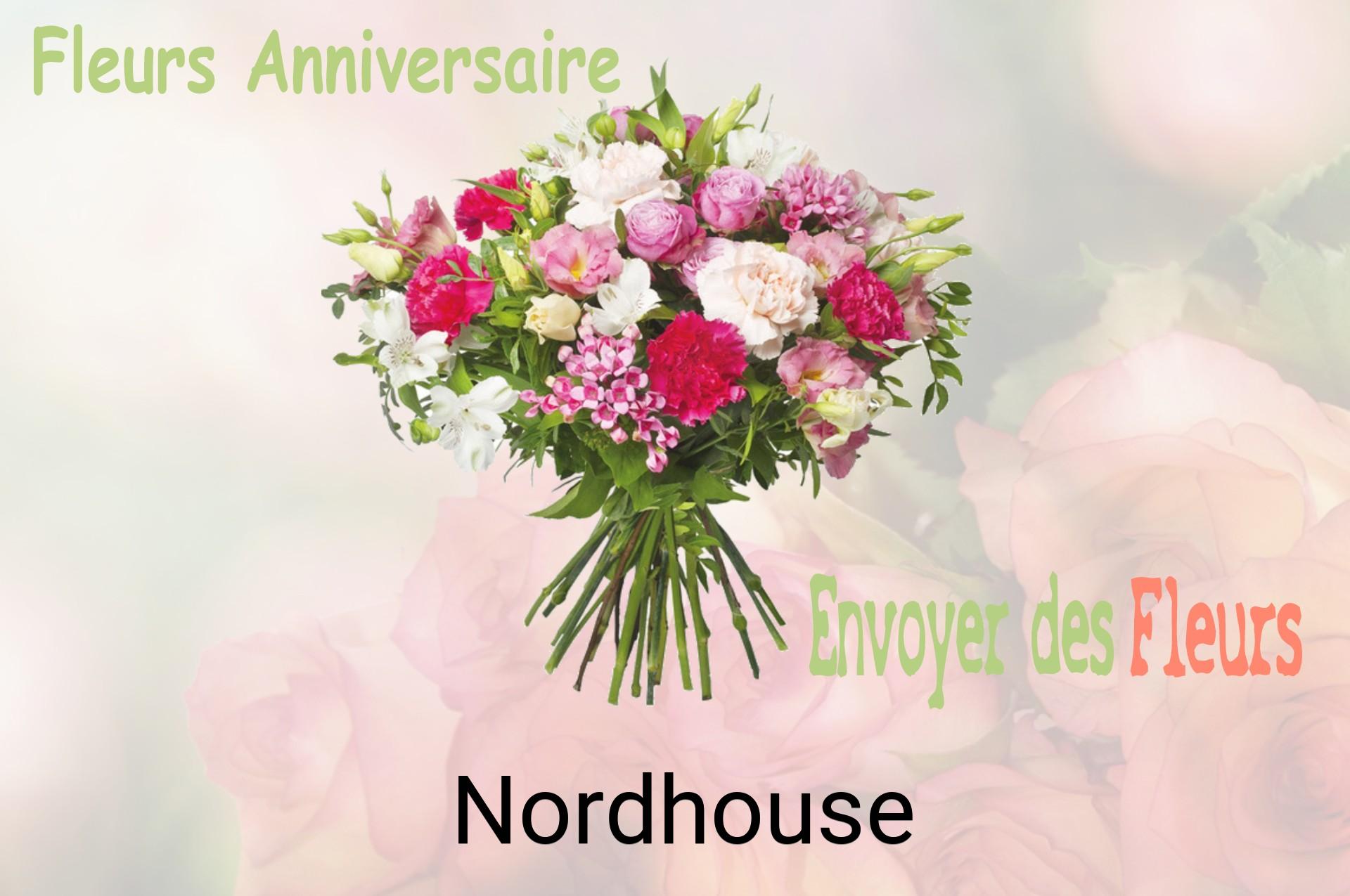 Bouquet de fleurs d’anniversaire livré à Nordhouse